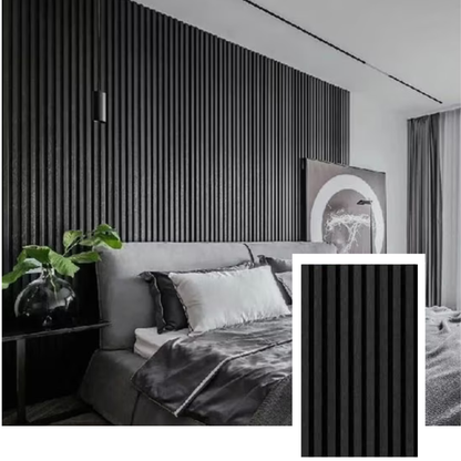Norelle Acoustic Slat Panel — Walnut (2.7 m × 1.10 m)